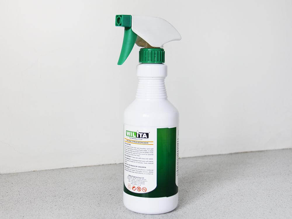 citrus chain degreaser